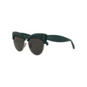 Pre-owned Acetate sunglasses Alaïa Pre-owned , Green , Dames