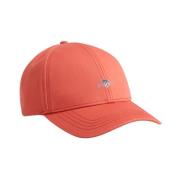 Sporty Cap - Emblematic Badge Gant , Orange , Heren