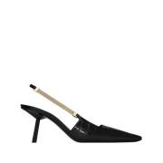 Coco Tria Lat Vernice Salon Saint Laurent , Black , Dames