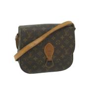 Pre-owned Canvas louis-vuitton-bags Louis Vuitton Vintage , Brown , Da...