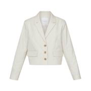 Vilsa Blazer Beige Porcelain Sisters Point , Beige , Dames