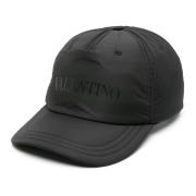 Zwart Logo Baseball Cap Stijlvol Ontwerp Valentino Garavani , Black , ...