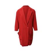 Pre-owned Silk outerwear Miu Miu Pre-owned , Red , Dames
