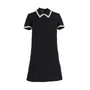 Pre-owned Polyester dresses Miu Miu Pre-owned , Black , Dames