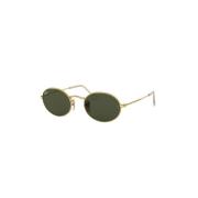 Gouden Ovale Zonnebril Rb3547 Stijl Ray-Ban , Yellow , Unisex