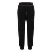 Comfortabele Stijlvolle Sweatpants Carlo Colucci , Black , Dames