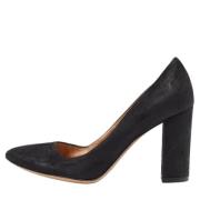 Pre-owned Leather heels Gianvito Rossi Pre-owned , Black , Dames