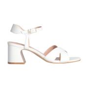 Witte Leren Sandalen Vrouwen Liu Jo , White , Dames