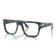 Blauw Havana Brillenmontuur 0PO 3348V Persol , Blue , Unisex