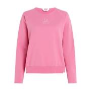 Casual Sweatshirt Limited Edition Penn&Ink N.Y , Pink , Dames
