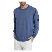 Vanisè Crewneck Sweater C.p. Company , Blue , Heren