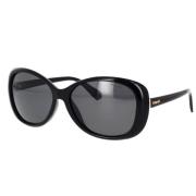 Dromerige Allure Zonnebril Ovaal Frame Polaroid , Black , Unisex