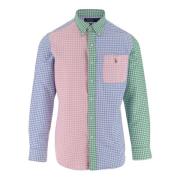 Katoenen Button-Down Shirt Geruit Ontwerp Polo Ralph Lauren , Multicol...