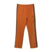 Geborduurde Jersey Broek Needles , Brown , Heren