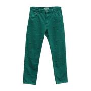 Pre-owned Cotton jeans Isabel Marant Pre-owned , Green , Dames