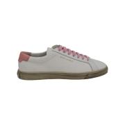 Pre-owned Cotton sneakers Yves Saint Laurent Vintage , White , Dames