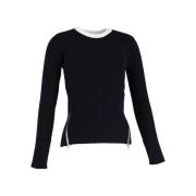 Pre-owned Polyester tops Chloé Pre-owned , Black , Dames