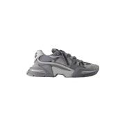 Pre-owned Leather sneakers Dolce & Gabbana Pre-owned , Gray , Heren