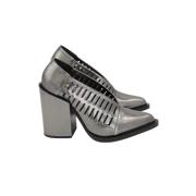 Pre-owned Leather heels Jil Sander Pre-owned , Gray , Dames