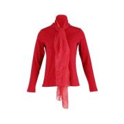 Pre-owned Cotton tops Carolina Herrera Pre-owned , Red , Dames