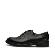 Klassieke Zwarte Leren Oxford Schoen Shoe the Bear , Black , Heren