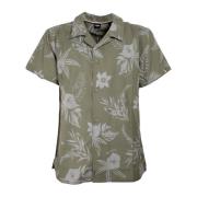 Groen Beach Shirt Reev 50515699 Hugo Boss , Green , Heren