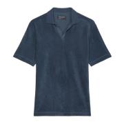 DfC terry cloth polo shirt regular Marc O'Polo , Blue , Heren