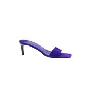 Pre-owned Suede heels Ralph Lauren Pre-owned , Blue , Dames