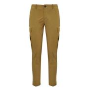 Slim Fit Bruine Technische Stof Broek RRD , Brown , Heren