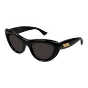 Bv1282S 001 Sunglasses Bottega Veneta , Black , Dames