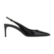 Klassieke zwarte leren pumps Dolce & Gabbana , Black , Dames