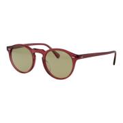 Klassieke Gregory Peck Zonnebril Oliver Peoples , Brown , Unisex