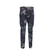 Pre-owned Cotton jeans Alexander McQueen Pre-owned , Blue , Heren