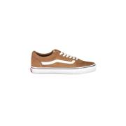 Stijlvolle Lace-up Sportschoenen met Contrast Vans , Brown , Heren