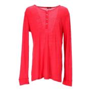 Pre-owned Linen tops Balmain Pre-owned , Red , Heren
