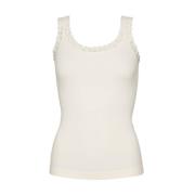 Mouwloze Top Frida RIB Tim & Simonsen , Beige , Dames