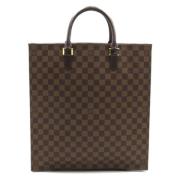 Pre-owned Canvas totes Louis Vuitton Vintage , Brown , Dames