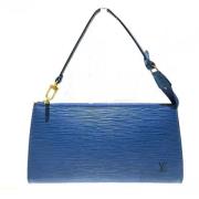 Pre-owned Leather louis-vuitton-bags Louis Vuitton Vintage , Blue , Da...