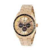 Gouden Wijzerplaat Quartz Horloge Specialty Collectie Invicta Watches ...
