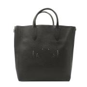 Pre-owned Leather totes Anya Hindmarch Pre-owned , Black , Dames