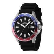 Pro Diver Quartz Horloge - Zwarte Wijzerplaat Invicta Watches , Gray ,...