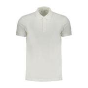 Polo Shirt met Bedrukt Logo Calvin Klein , White , Heren