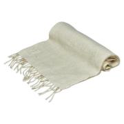 Pre-owned Cotton scarves Yves Saint Laurent Vintage , White , Dames