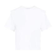 Zelitos Wit T-Shirt Isabel Marant , White , Dames