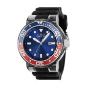 Pro Diver Quartz Horloge Blauwe Wijzerplaat Invicta Watches , Gray , H...