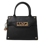 Schoudertas ECS Satchel Liu Jo , Black , Dames