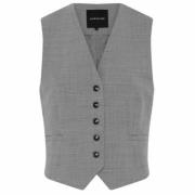 Gilet met knopen Birgitte Herskind , Gray , Dames