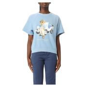 Beer Grafisch T-shirt Polo Ralph Lauren , Blue , Dames