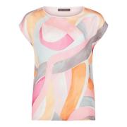 Casual gestippeld mouwloos shirt Betty Barclay , Multicolor , Dames