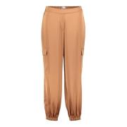 Trousers vera mont , Brown , Dames